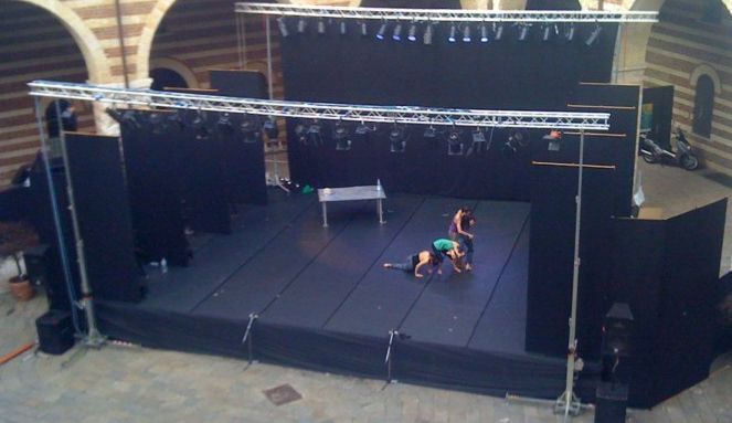 NUOVO E CERTIFICATO - TAPPETO DANZA RONDO'-SALON colore NERO